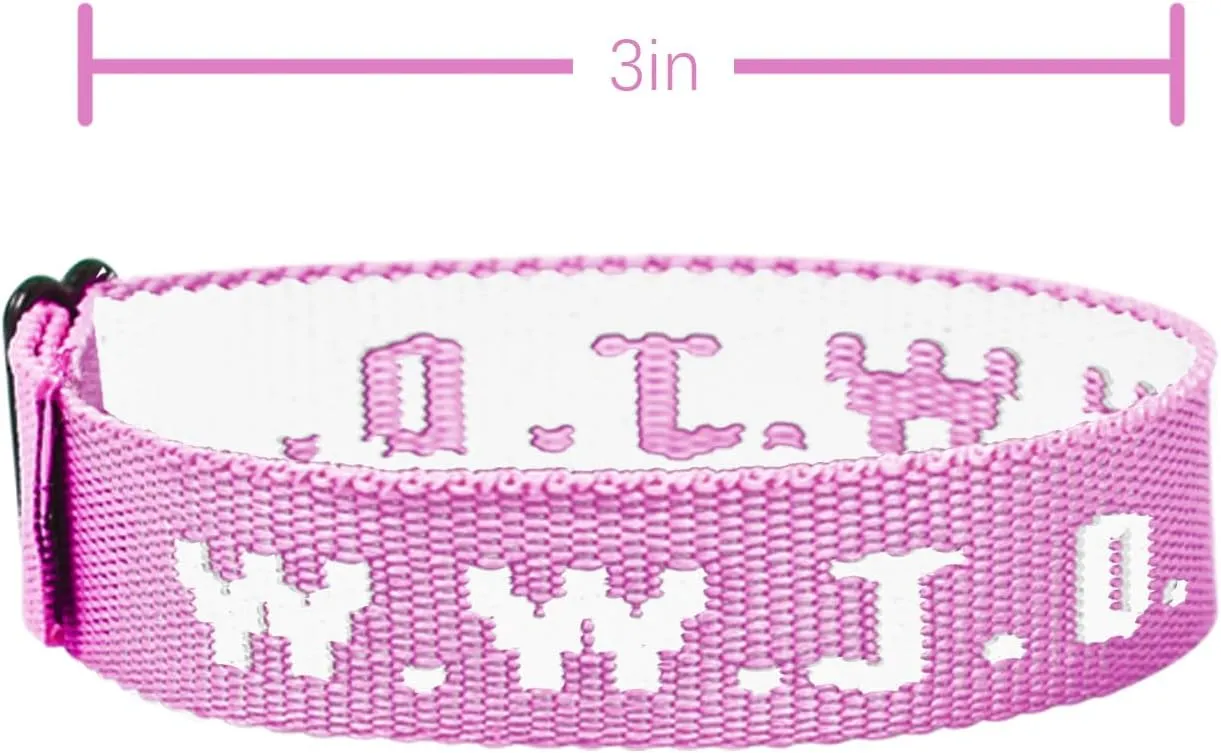 12Pcs WWJD Bracelet What Would Jesus Do Bracelet Jesus Religious Bracelet Woven Wristbands, Suitable for Adults