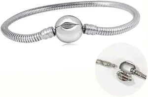 17-19 cm Snake Chain Bracelet for Women Trendy Wristlet Gift Stainless Steel Friendship Birthday Anniversary