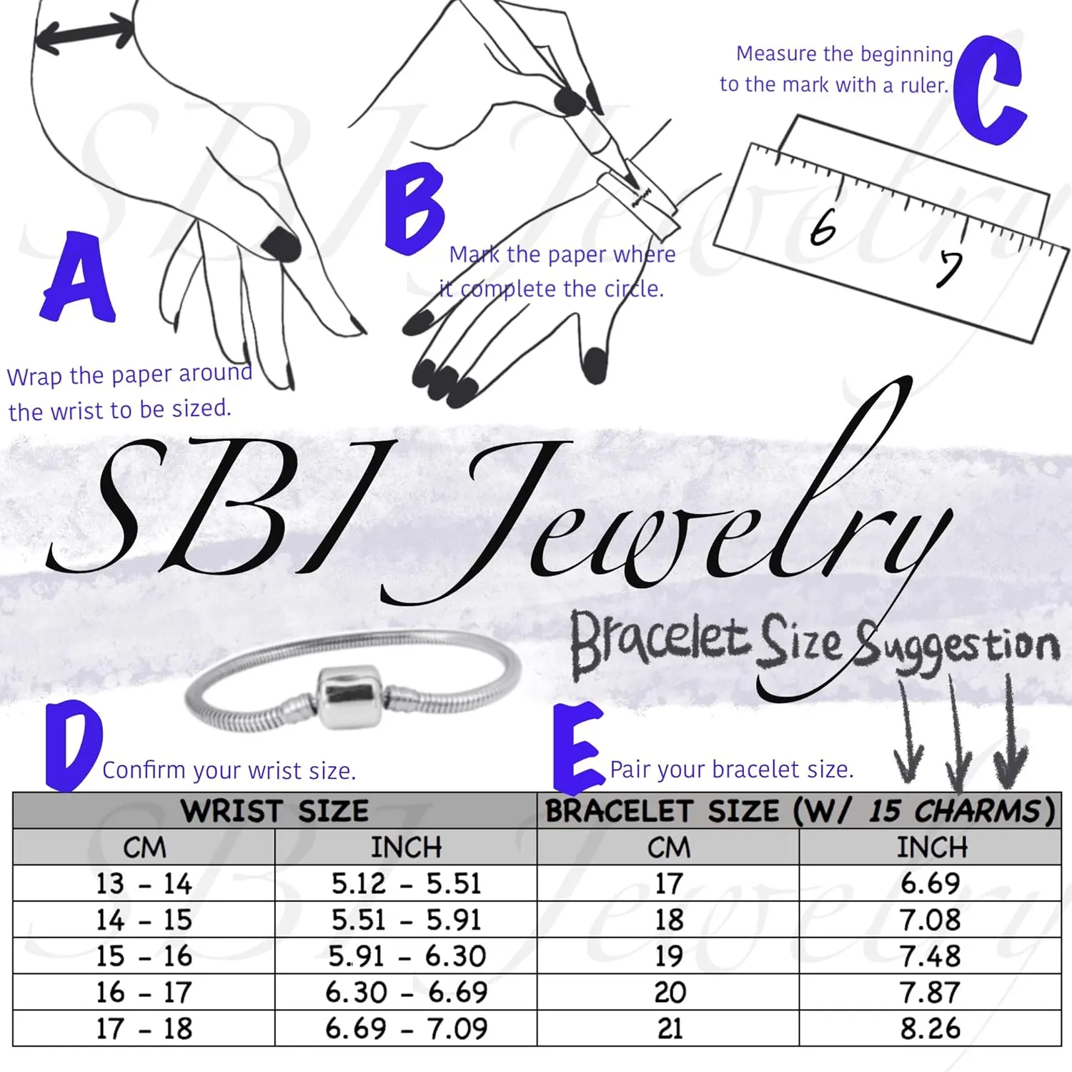 17-19 cm Snake Chain Bracelet for Women Trendy Wristlet Gift Stainless Steel Friendship Birthday Anniversary