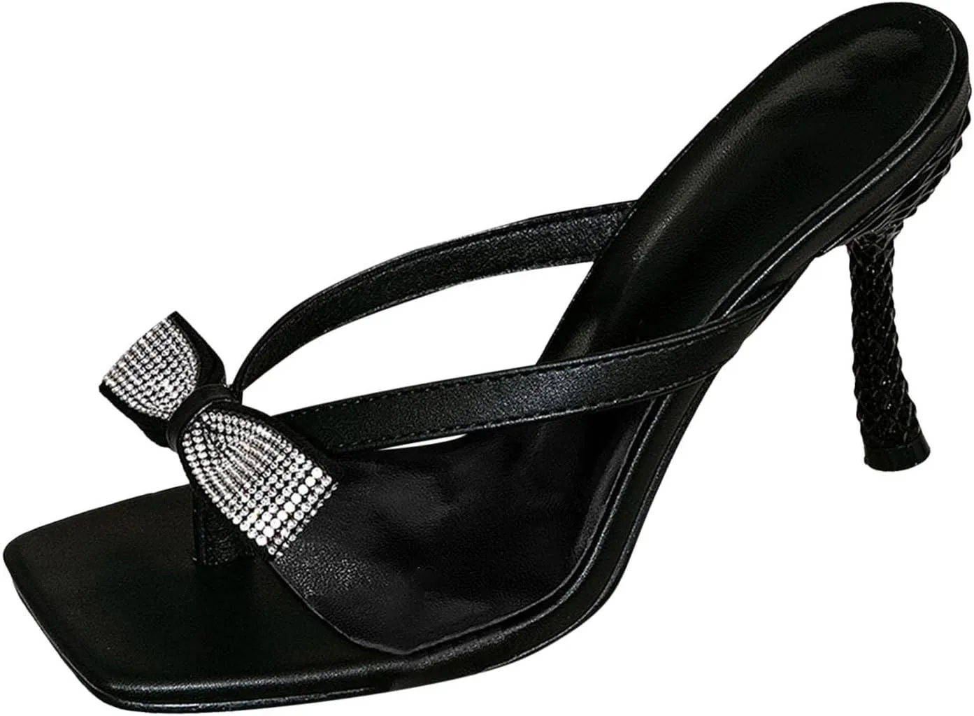 2025 Women High Stilettos Heels Sandals Summer Breathable Dance Party Ladies Dress Casual Shoe Comfortable Open Toe Walking Footwear Fashion Slip-On Height Increase Beach Vacation Slippers
