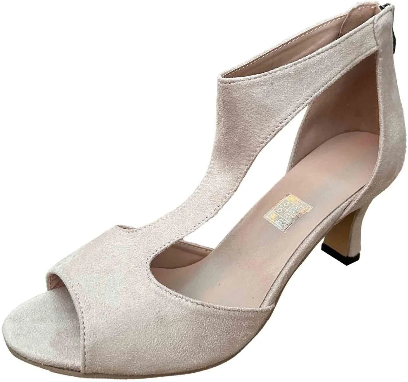 2025 Women High Stilettos Heels Sandals Summer Open Toe Non-Slip Dance Party Walking Footwear With Zipper Comfortable Ladies Dress Vacation Slippers Fashion Height Increase Casual Shoe