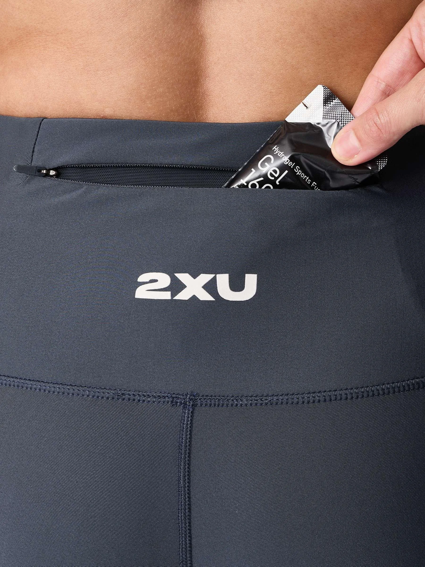 2XU Sculpt Hi-Rise Compression Tights (Navy) - Women's