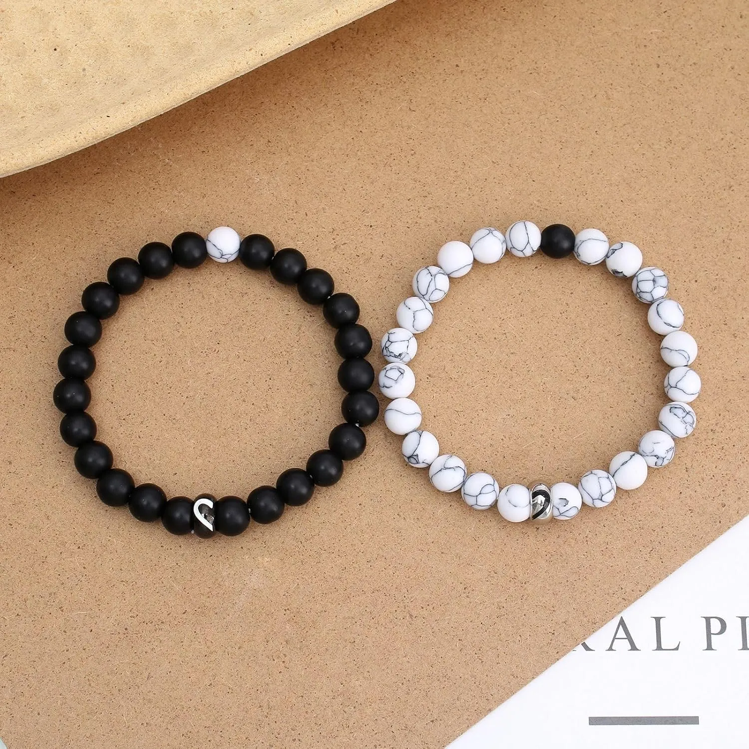 7 Chakra Bracelets Matching Love Ring Bracelets Couples
