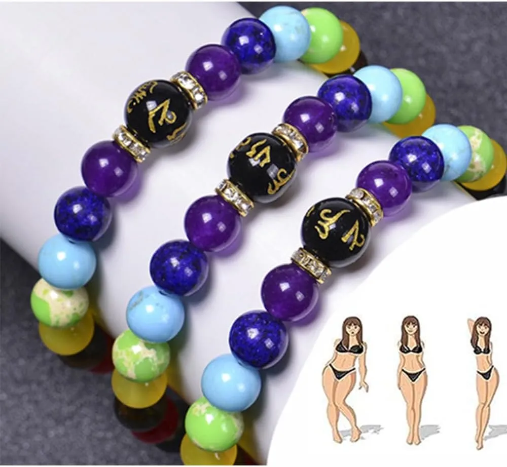 7 Chakra Bracelets Matching Love Ring Bracelets Couples