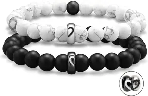 7 Chakra Bracelets Matching Love Ring Bracelets Couples