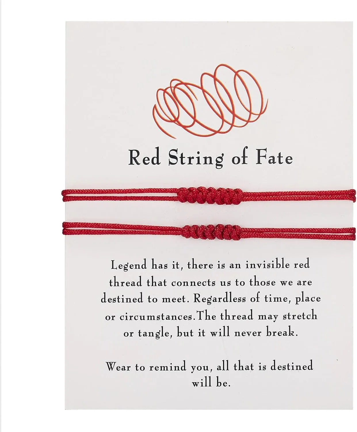 72ore Red String Bracelets for Best Friend Adjustable Charm Bracelet Friendship Bracelets Trendy String Bracelets Jewelry Gifts