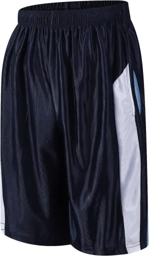 Abovewater Mens Basketball Shorts with Deep Pockets Running Shorts & Gym Training Shorts with Drawstring