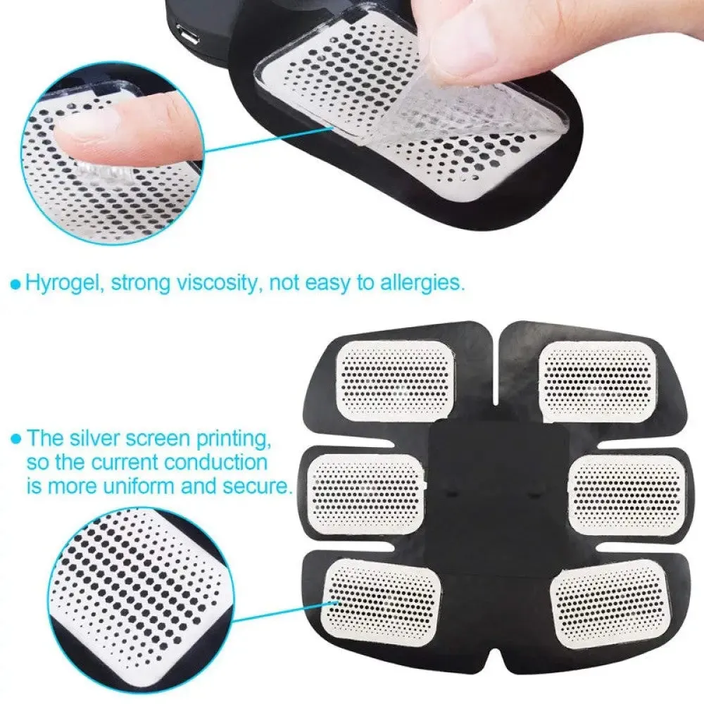 Abs High-quality Replacement Gel Pads for Ems Muscle Stimulator Exerciser