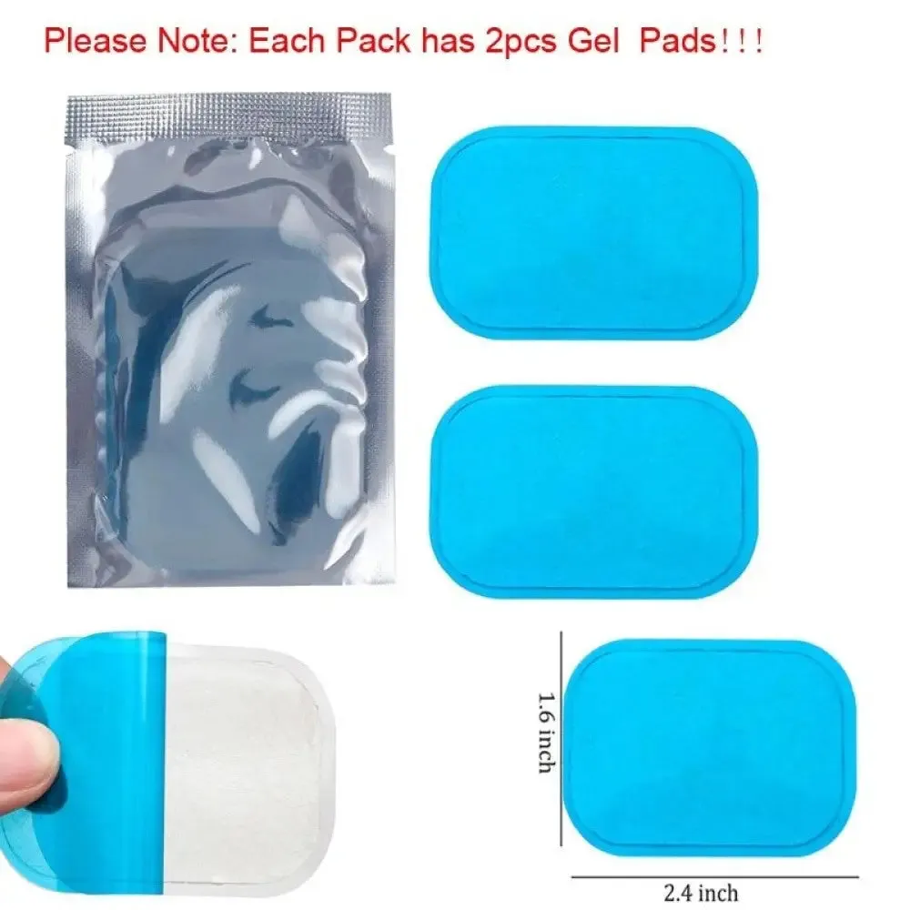 Abs High-quality Replacement Gel Pads for Ems Muscle Stimulator Exerciser