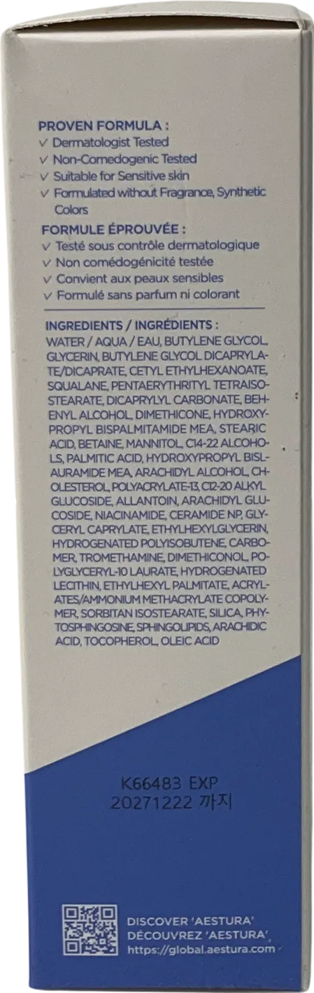 aestura Ato Barrier 365 Cream 80ml