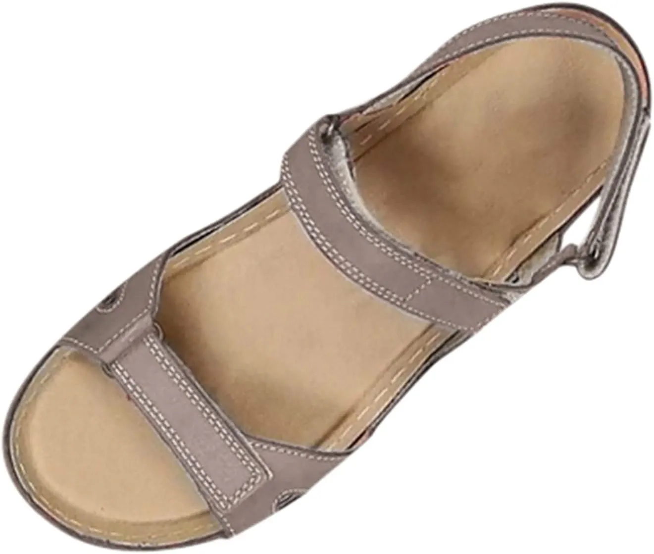AMDBEL Platform Wedge Sandals Women Dressy, Comfortable Walking Sandals for Women, Womens Arch Support Sandals Orthotic Walking Sandals Women Fashion Open Toe Sandals Ankle Strap Dressy Sandals