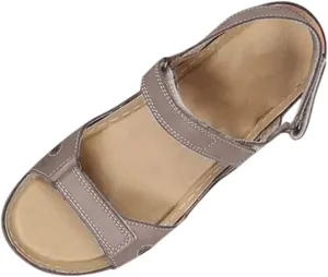 AMDBEL Platform Wedge Sandals Women Dressy, Comfortable Walking Sandals for Women, Womens Arch Support Sandals Orthotic Walking Sandals Women Fashion Open Toe Sandals Ankle Strap Dressy Sandals