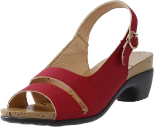 AMDBEL Summer Sandals for Women 2024 With Arch Support, Orthopedic Platform Wedge Sandals for Women, Orthopedic Sandals for Women Open Toe Sandals Casual Heeled Sandals with Ankle Strap