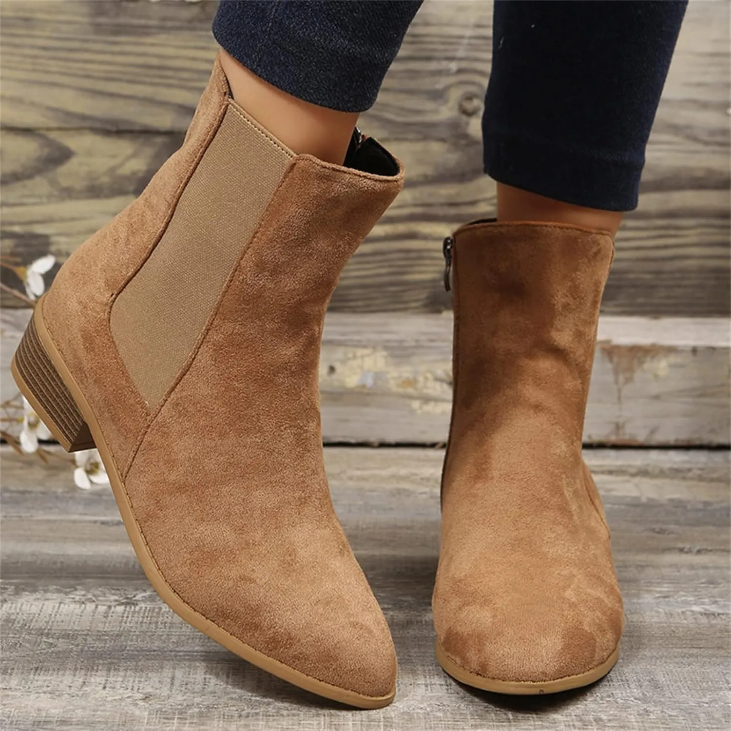 Ankle Boots for Women Tan Boots for Women Black Leather Boots for Women Leather Winter Boots Woman Black Ankle Boots for Women Chunky Heel White Cowboy Ankle Boots Men