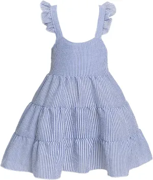 babygoal Toddler Baby Girl Dress, Ruffle Sleeve Princess Casual Beach Summer Kid Sundress
