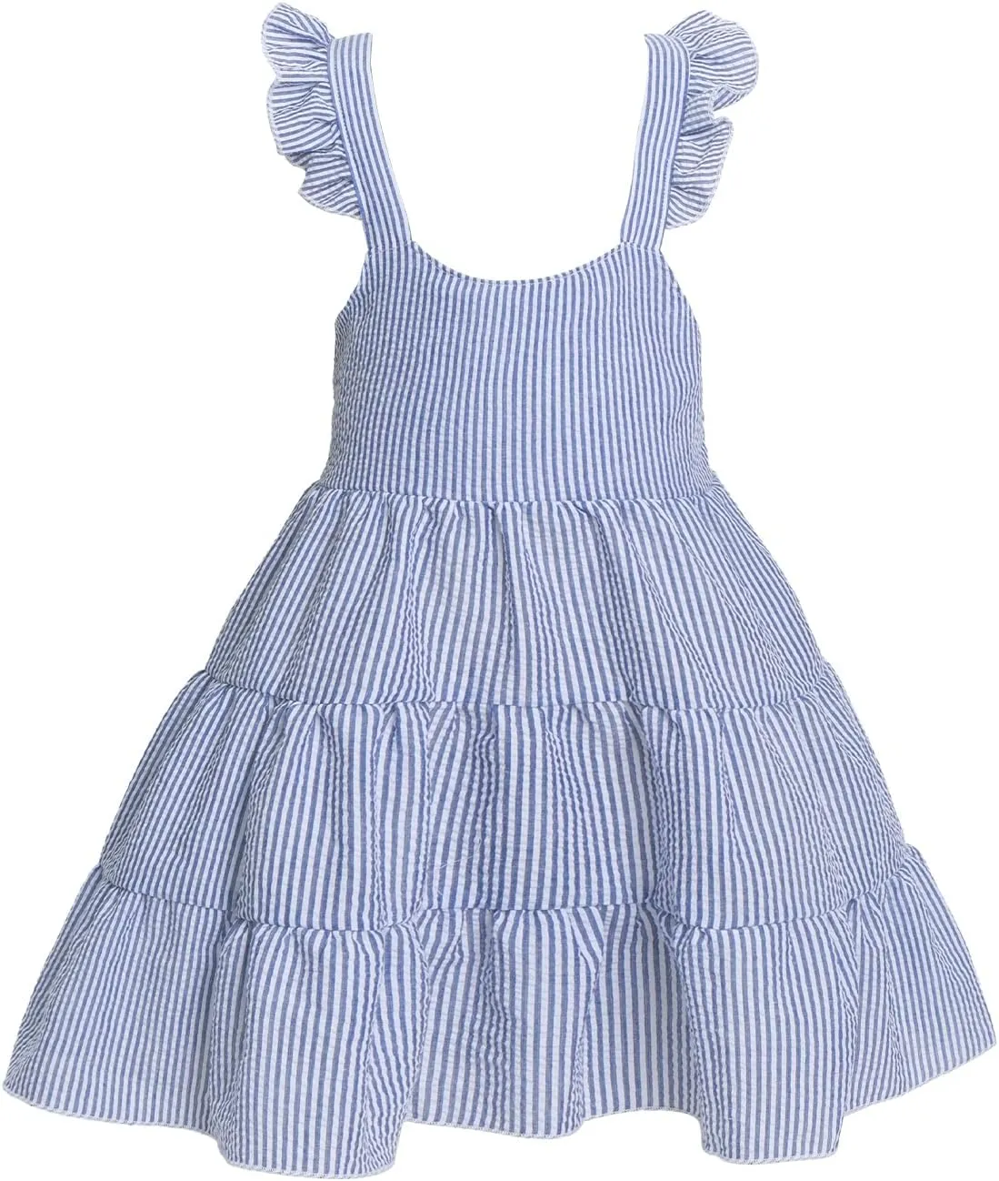 babygoal Toddler Baby Girl Dress, Ruffle Sleeve Princess Casual Beach Summer Kid Sundress