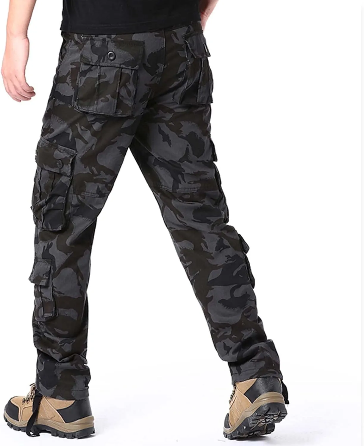 Cargo Trousers for Men Sweatpants Casual Joggers Comfortable Basic Pants Sport Daily Workout Pants Men's Heavyweight