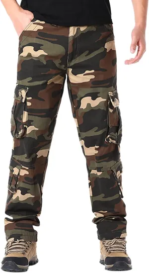 Cargo Trousers for Men Sweatpants Casual Joggers Comfortable Basic Pants Sport Daily Workout Pants Men's Heavyweight