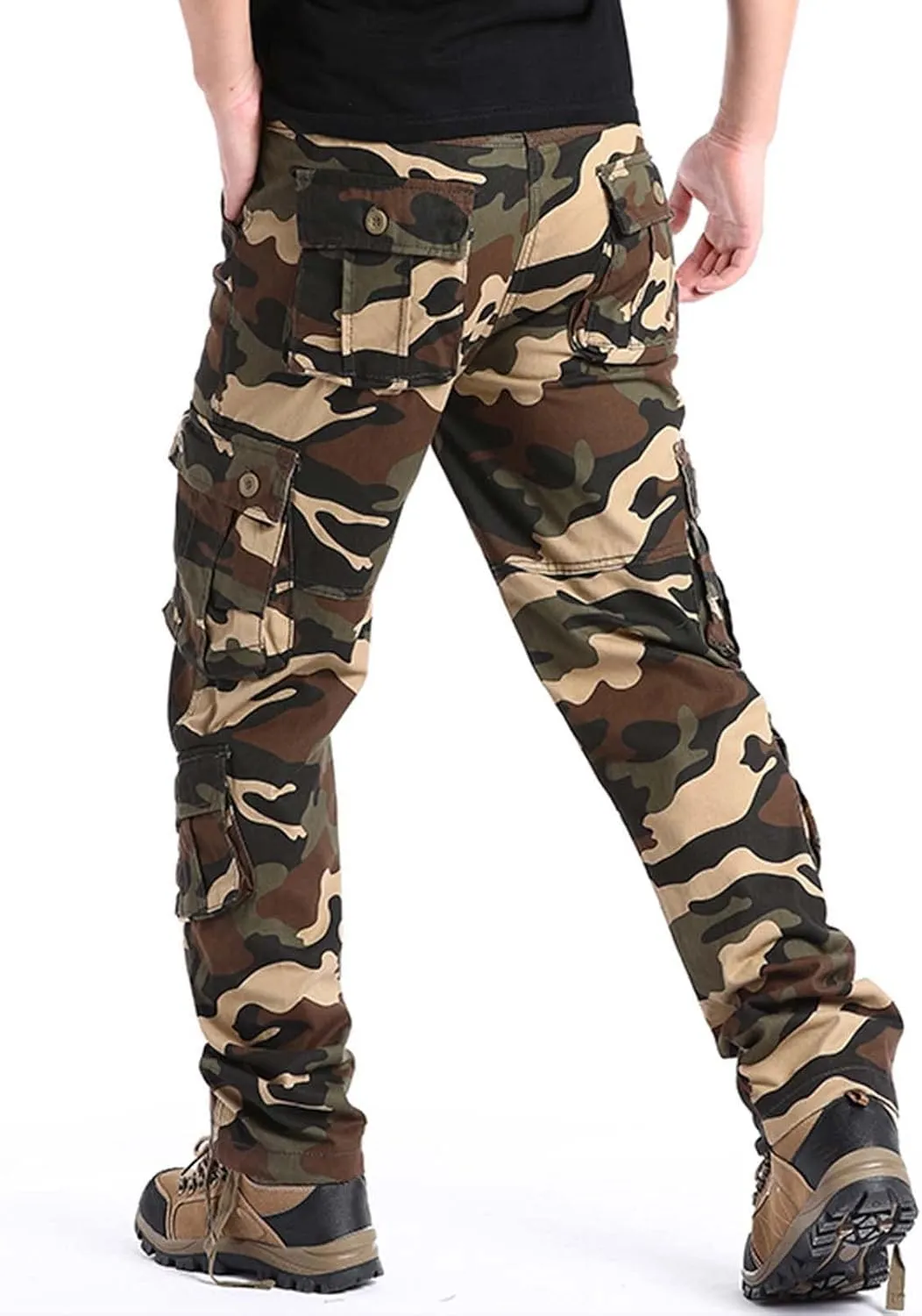 Cargo Trousers for Men Sweatpants Casual Joggers Comfortable Basic Pants Sport Daily Workout Pants Men's Heavyweight