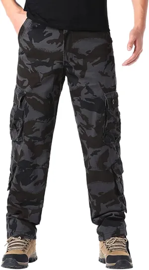 Cargo Trousers for Men Sweatpants Casual Joggers Comfortable Basic Pants Sport Daily Workout Pants Men's Heavyweight