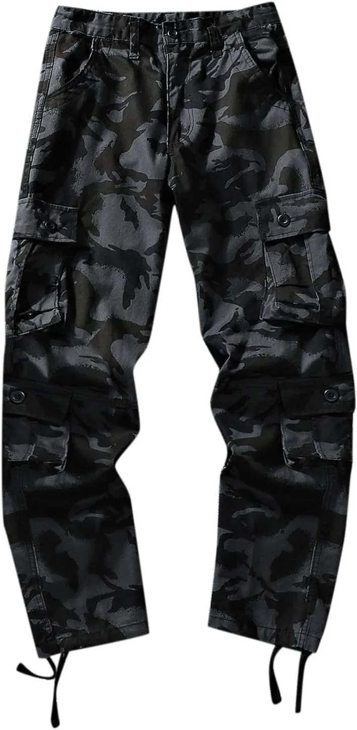 Cargo Trousers for Men Sweatpants Casual Joggers Comfortable Basic Pants Sport Daily Workout Pants Men's Heavyweight