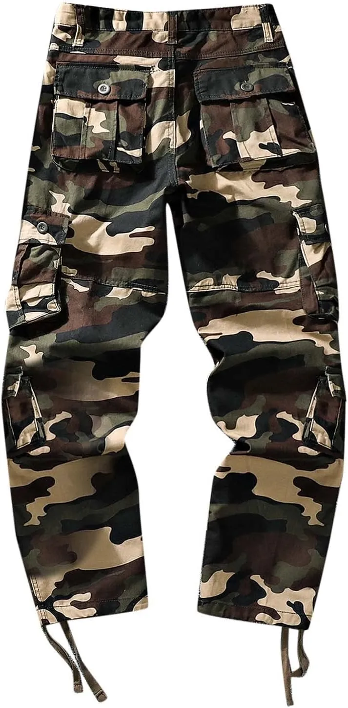 Cargo Trousers for Men Sweatpants Casual Joggers Comfortable Basic Pants Sport Daily Workout Pants Men's Heavyweight