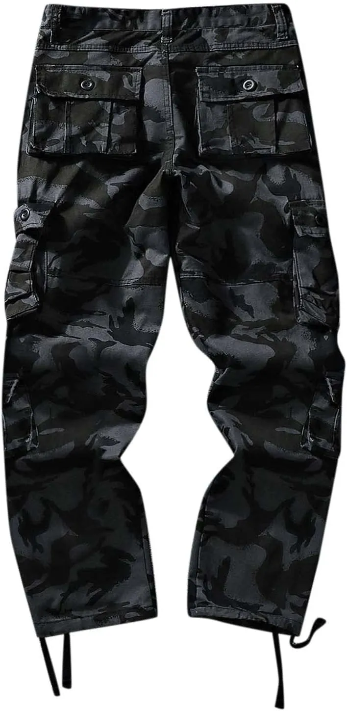 Cargo Trousers for Men Sweatpants Casual Joggers Comfortable Basic Pants Sport Daily Workout Pants Men's Heavyweight