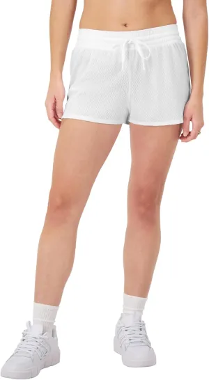 Champion Women's Mesh Shorts, Lightweight Gym Shorts, Mid-rise Workout Shorts for Women, 2.5"