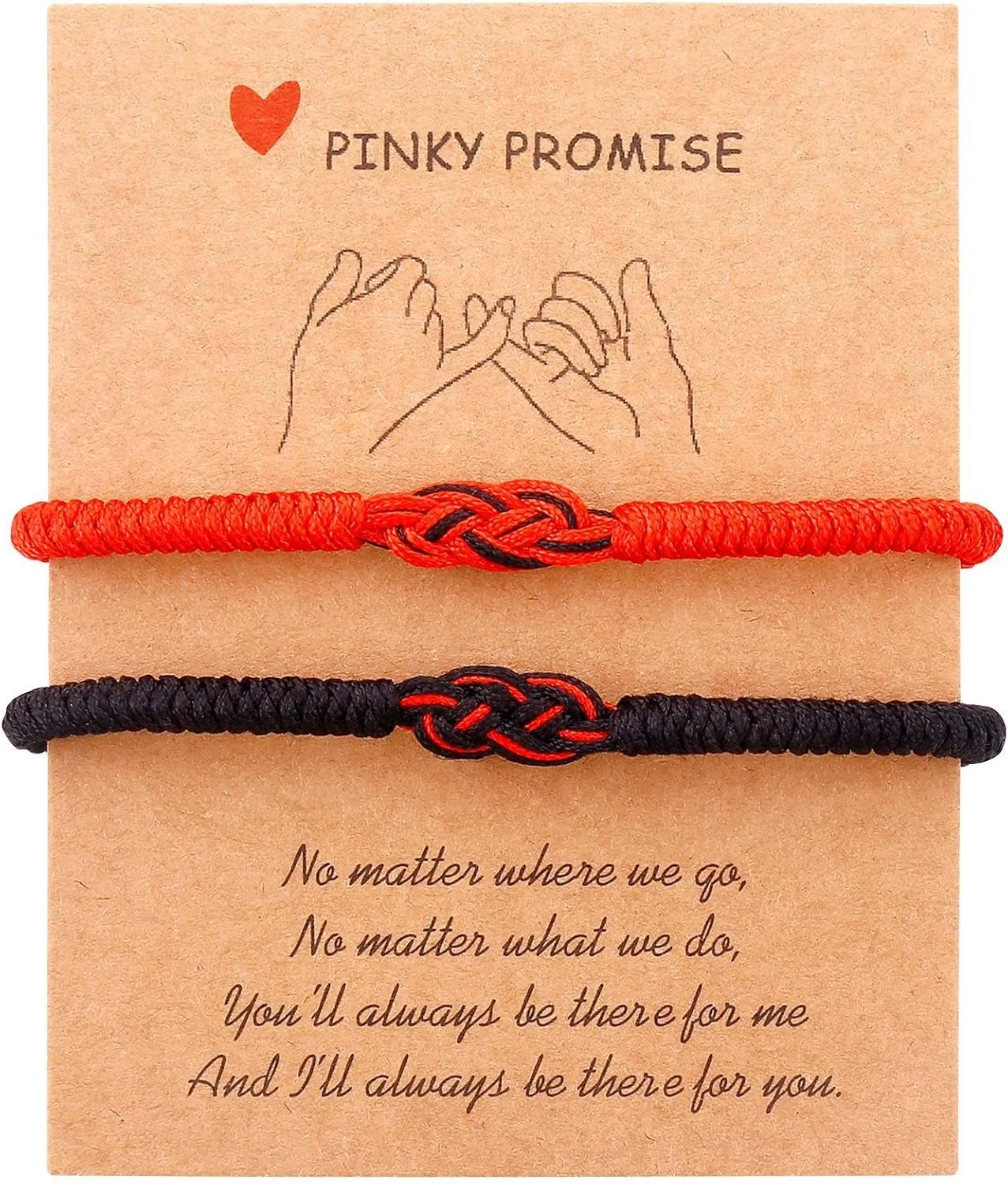 CJIAYUJEW Matching Bracelet for Couples Best Friends Friendship Bracelets Valentines Day Matching Couples Bracelets Red String of Fate Soulmate Bracelets Mother's Day Anniversary Birthday Present