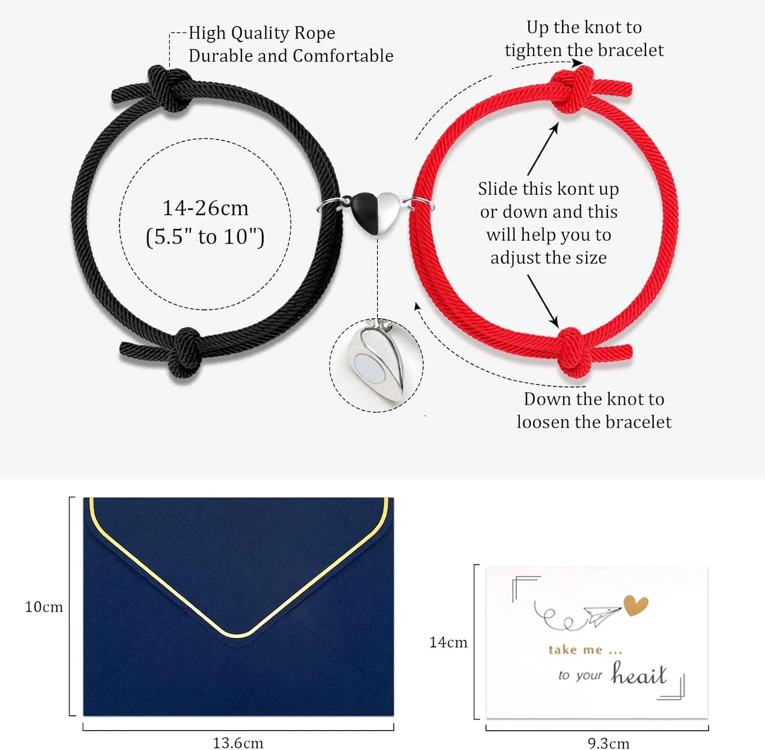 Couples Bracelets Matching Bracelets for Couples Long Distance Couple Bracelets for Girlfriend Boyfriend Best Friend Love Bracelet for Women Men Friendship Bracelets Jewelry Gifts for Birthday