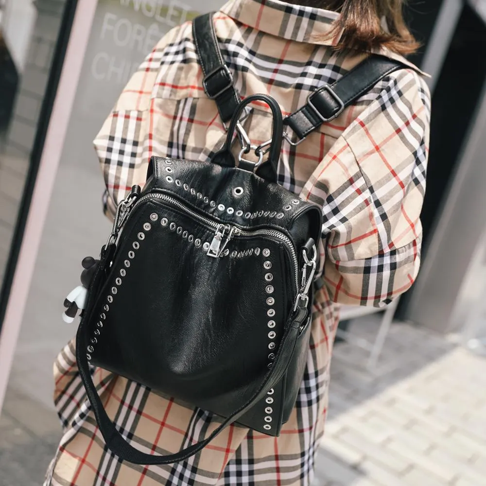 Dominica Leather Backpack
