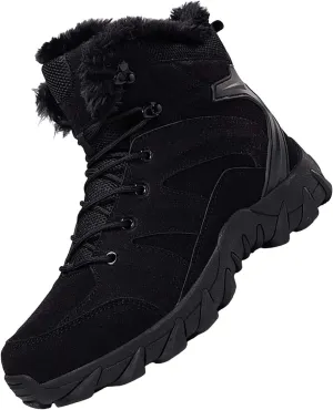 Fall Winter Boots for Women 2024 Botas De Nieve Para Hombre Womens Slip On Boots Pink Fuzzy Boots Winter Brown Fur Boots for Women Waterproof Deals Cheap