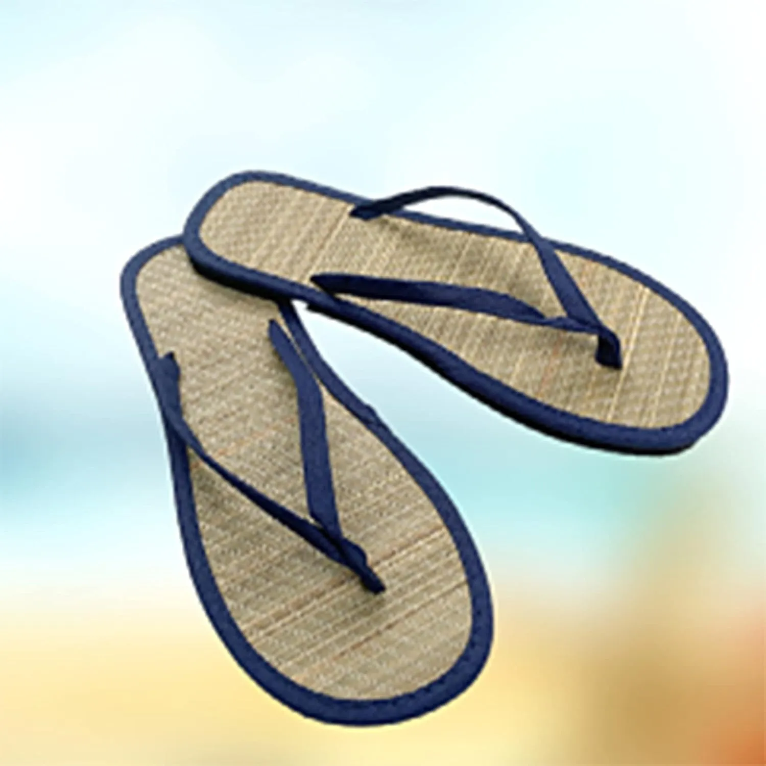 Flip Flops Women Wide Sandals for Women Wide Width Comfortable Beach Sandals Slip on Thong Flat Sandals