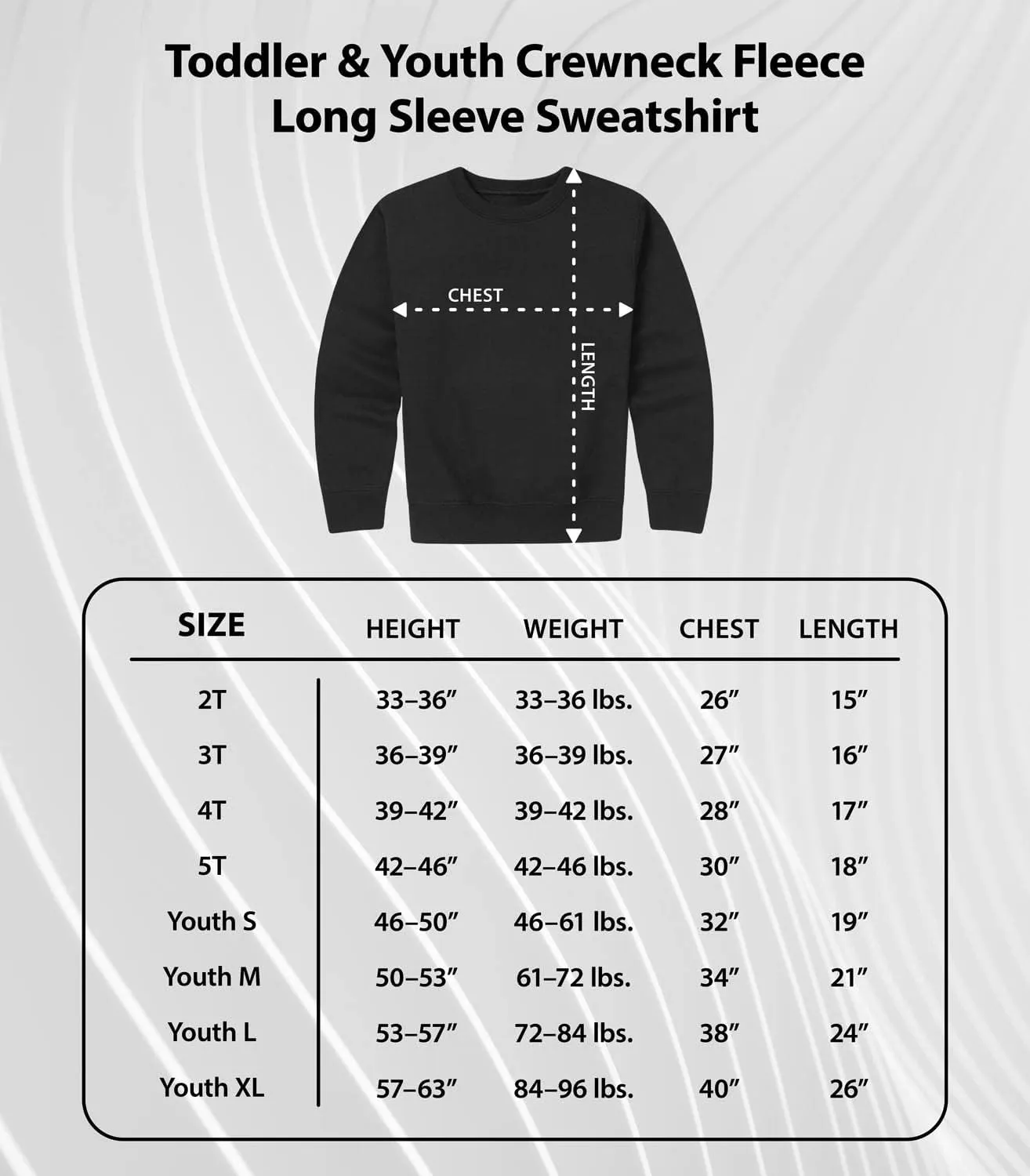 Instant Message - Camping - Campers Have S'More Fun - Toddler & Youth Crewneck Fleece Sweatshirt