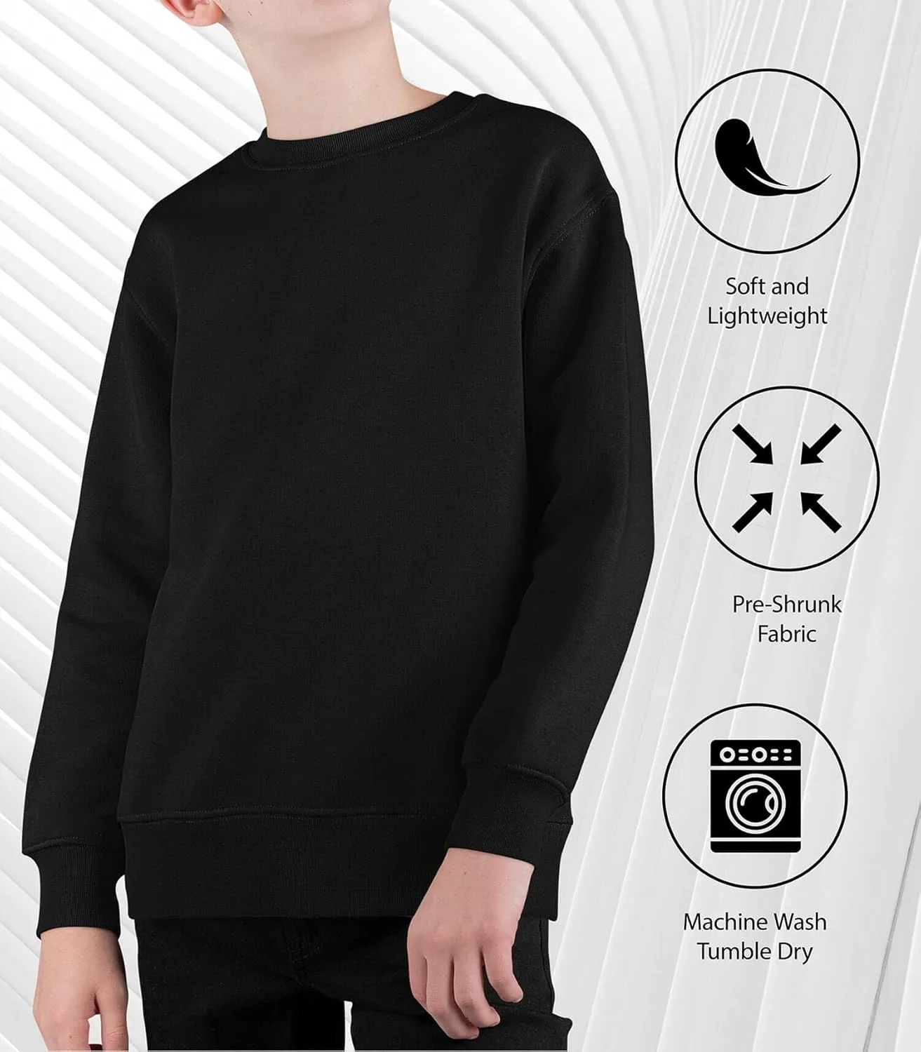 Instant Message - Camping - Campers Have S'More Fun - Toddler & Youth Crewneck Fleece Sweatshirt