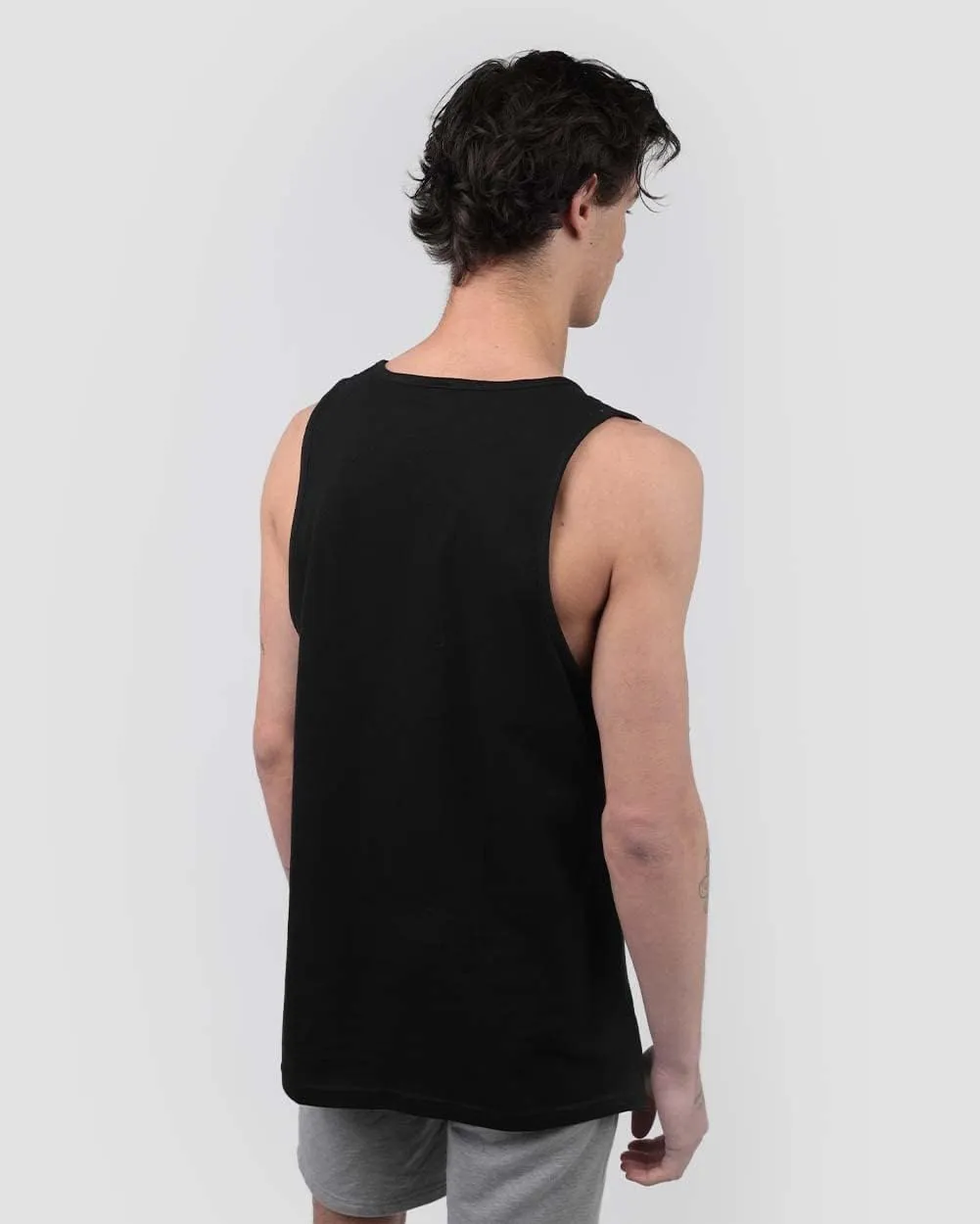 INTO THE AM Men's Graphic Tanks - Beach Summer Graphic Tank Tops for Guys S - 2XL