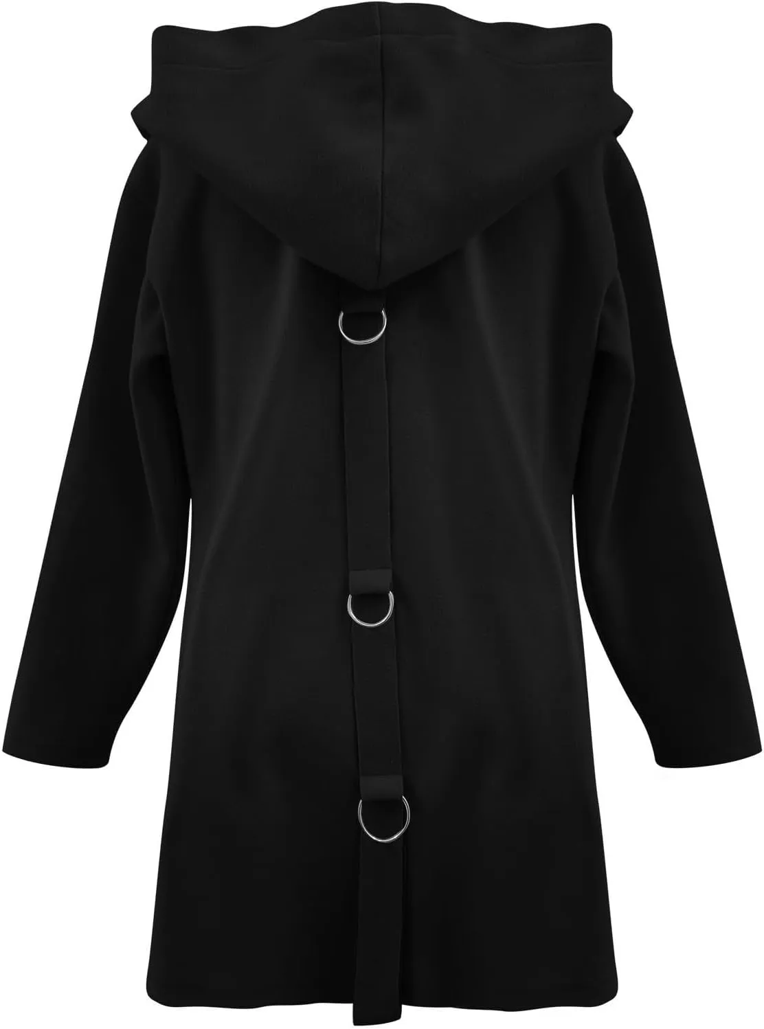 Jackets for Women Casual Single Breasted Hooded Jacket Long Sleeve Trench Coat 2024 Trendy Quilted Shackets