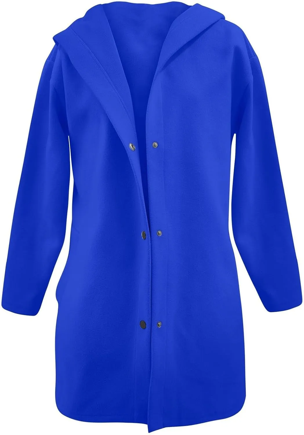 Jackets for Women Casual Single Breasted Hooded Jacket Long Sleeve Trench Coat 2024 Trendy Quilted Shackets