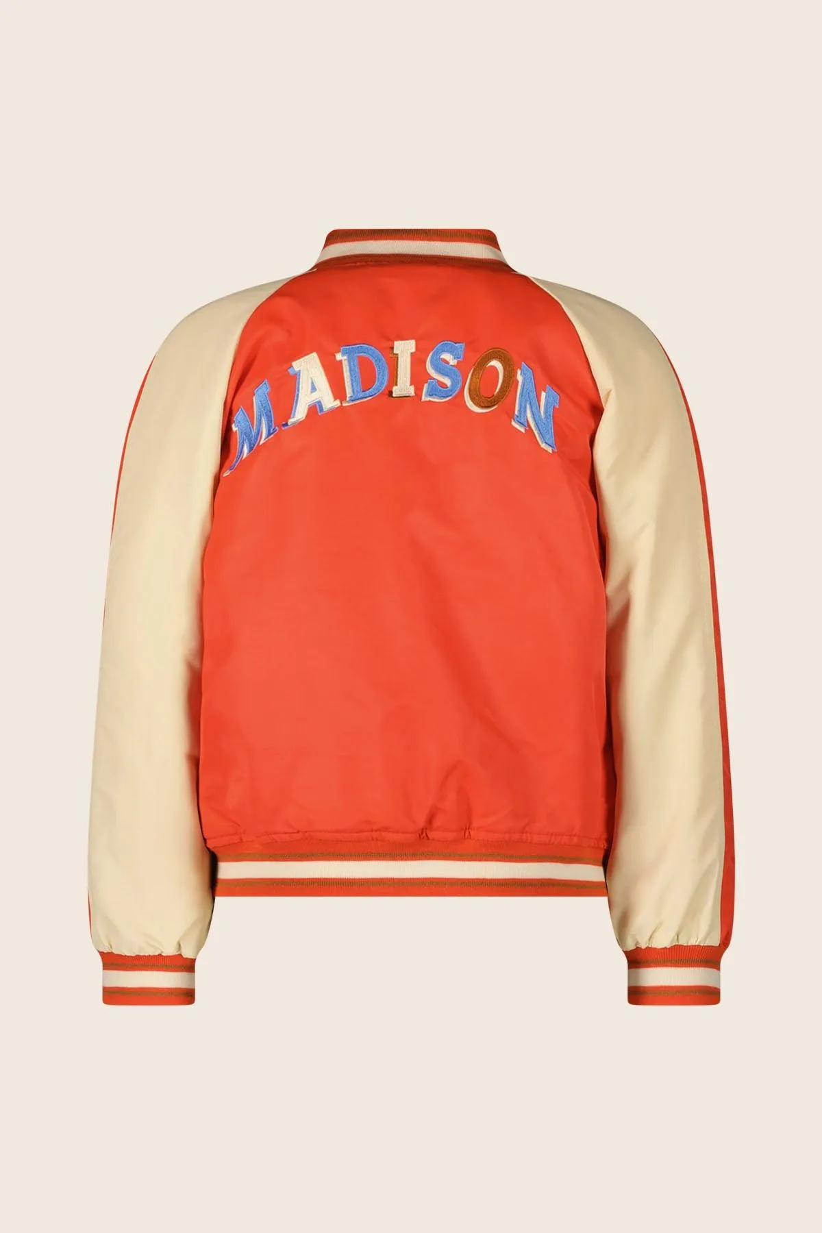 Jas Baseball Jacket Rock On Signal Red