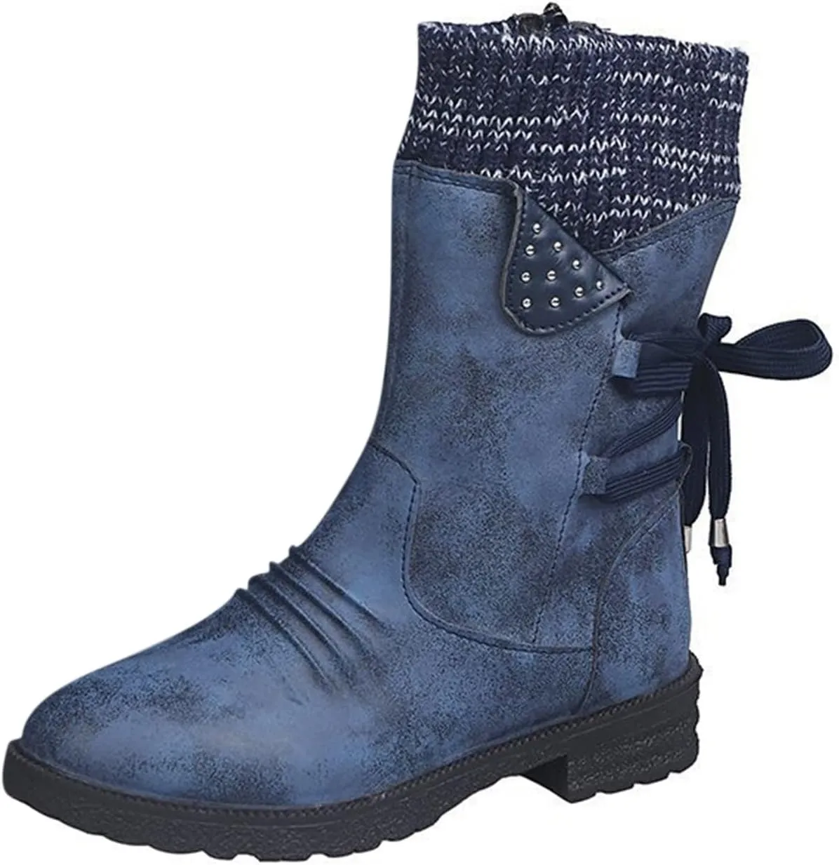 Knee High Snow Boots for Women Waterproof Non Slip Womens Tall Winter Snow Boots Snow Boots for Women Wide Waterproof Outdoor Boots Women Rubber Botas De Nieve Para Mujer Talla 4
