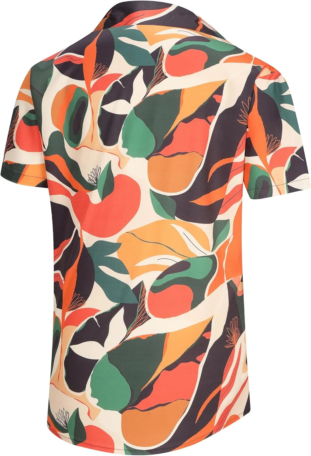KYKU Mexico Shirt for Men Funny Beach Shirts Hawaiian Button Down Short Sleeve