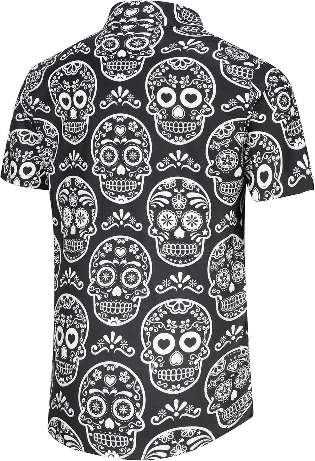 KYKU Mexico Shirt for Men Funny Beach Shirts Hawaiian Button Down Short Sleeve