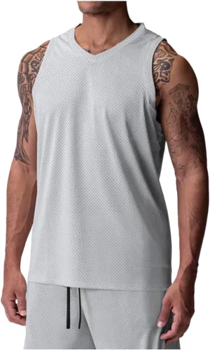 Lightweight Tank Tops for Men Mesh Breathable Summer Workout Tanks Sleeveless Athletic Muscle Gym Vest Quick Dry Tee