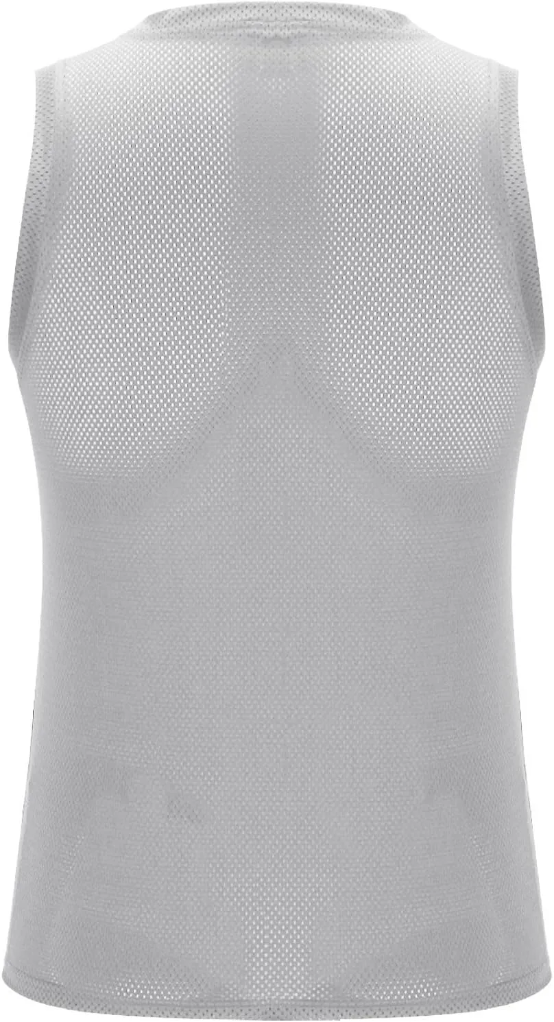 Lightweight Tank Tops for Men Mesh Breathable Summer Workout Tanks Sleeveless Athletic Muscle Gym Vest Quick Dry Tee