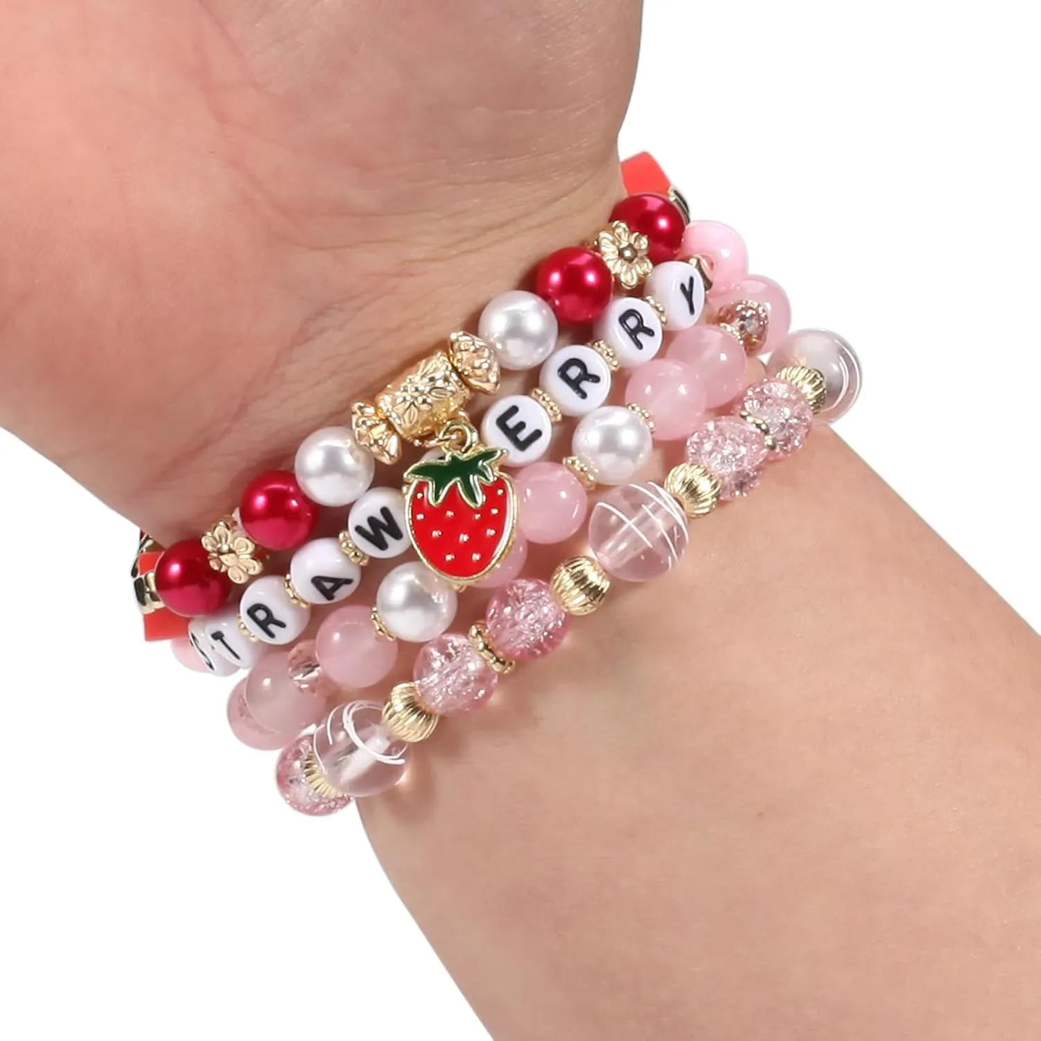 Lonext Halloween Bracelets Stackable Heishi Beaded Stretch Bracelets