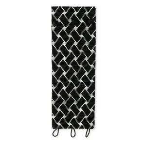 Loomed Bracelet Black & White 7,5cm