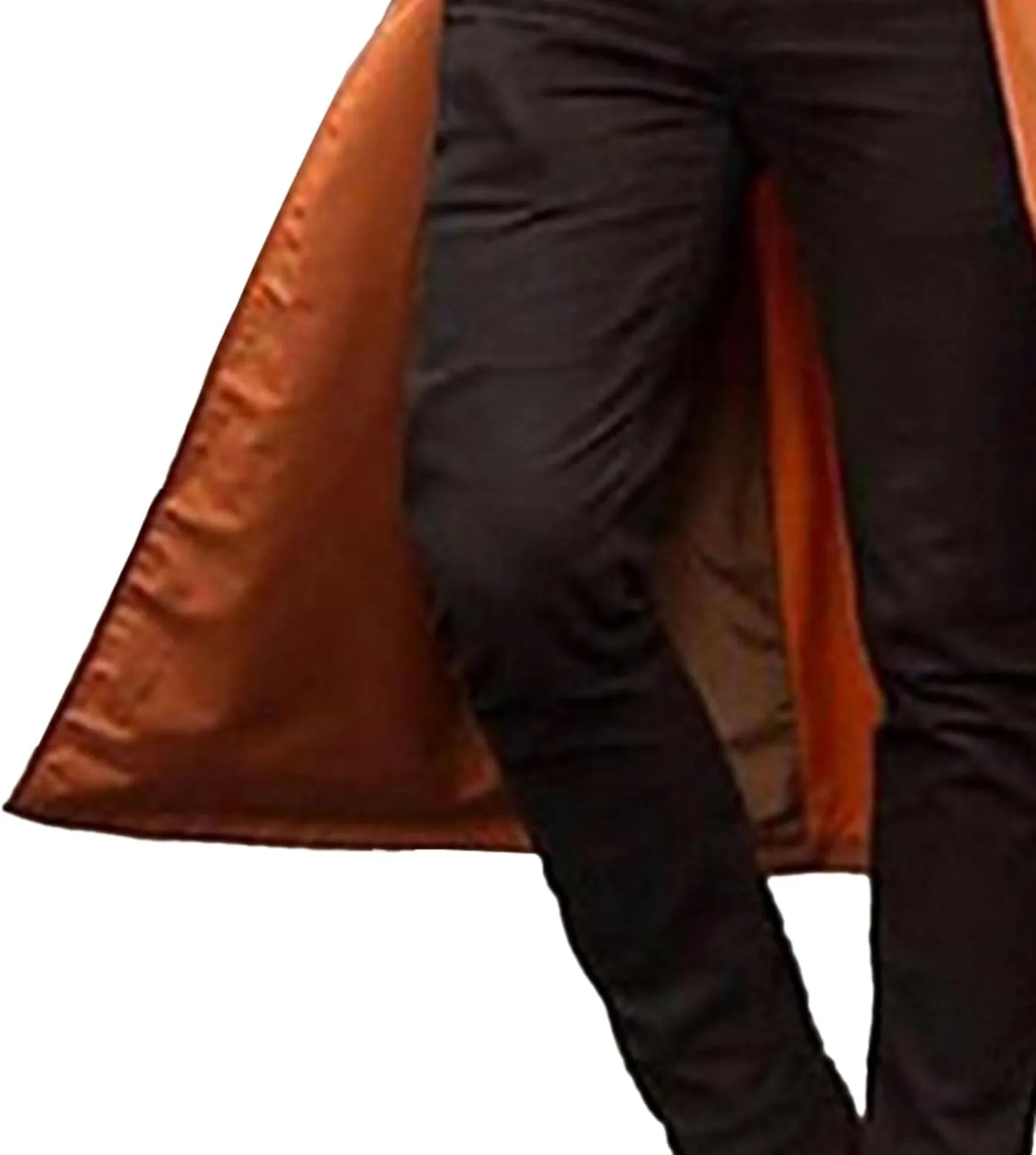 Maiyifu-GJ Men's Mid-Length Trench Coat Slim Fit Double Breasted Long Overcoat Autumn Winter Lapel Windbreaker Jacket