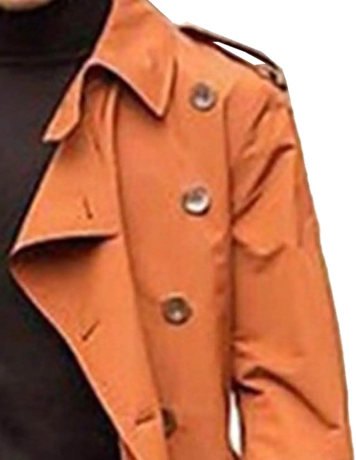 Maiyifu-GJ Men's Mid-Length Trench Coat Slim Fit Double Breasted Long Overcoat Autumn Winter Lapel Windbreaker Jacket