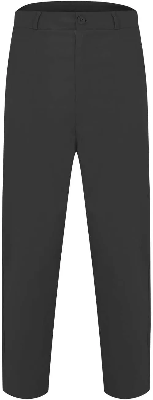 Mens Solid Color Suit Casual Pants Mid Waist Lightweight Slim Fit Fashion Business Pants Dressy Stylish Straight Skinny Pants