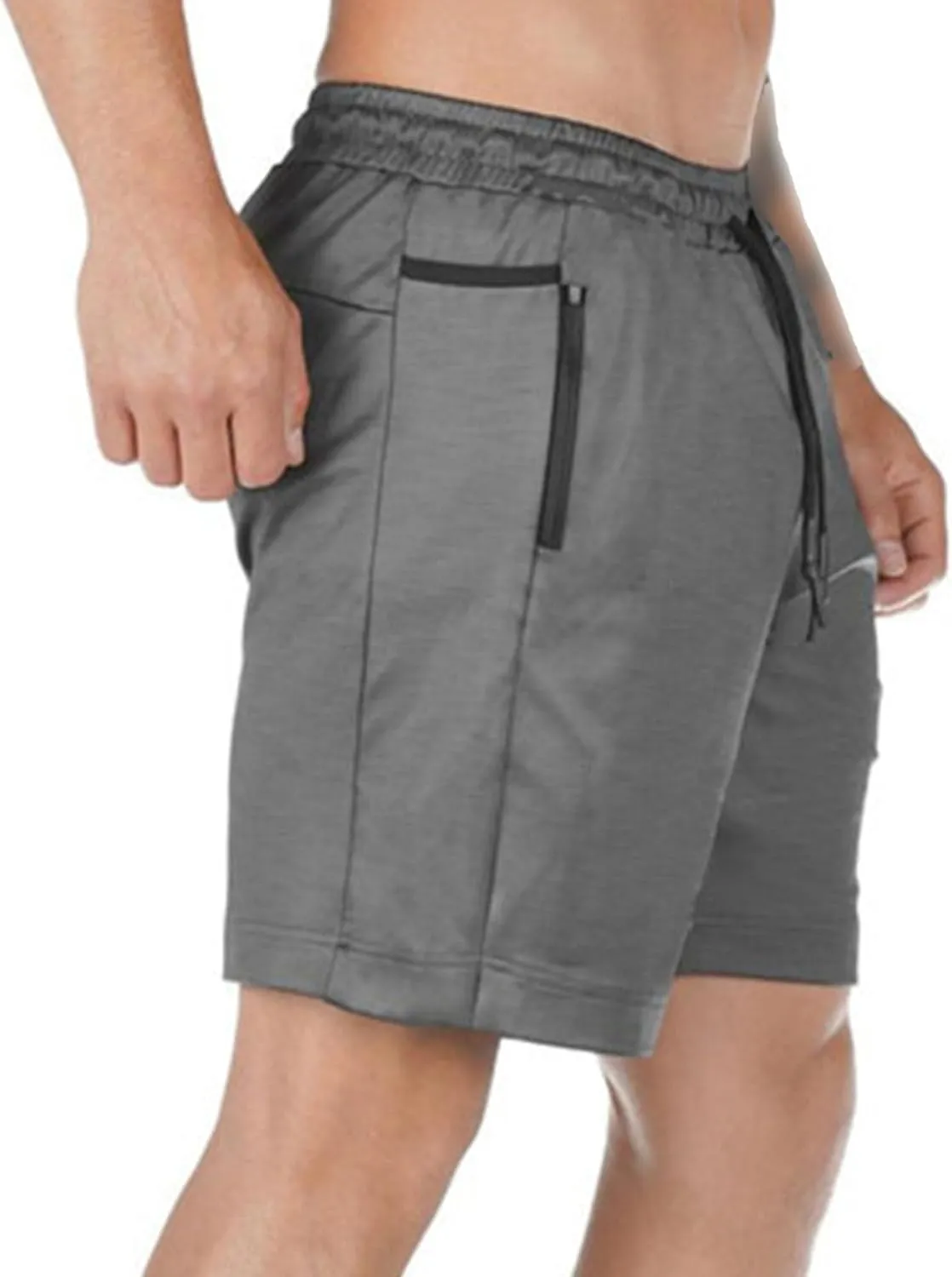 Men's Summer Stylish Bodybuilding Running Shorts Breathable Training Athletic Shorts Gym Workout Hiking Shorts